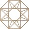 Ekena Millwork Guardian Wood Fretwork Pierced Ceiling Medallion, Red Oak, 20"OD x 7 3/4"ID x 1/4"T CMWP20X20X0250GDRO - alternate 4